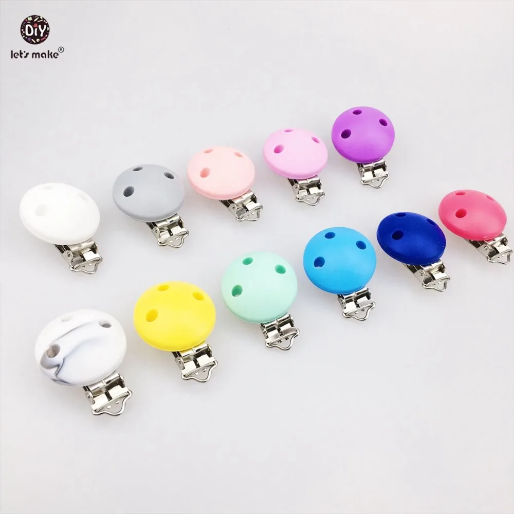 Let's make Baby Teether 5PC Round shape Pacifier Infant Holder Clip Nursing Baby Dummy Clips Baby Shower Gift Silicone Teether
Let's make Baby Teether 5PC Round shape Pacifier Infant Holder Clip Nursing Baby Dummy Clips Baby Shower Gift Silicone Teether