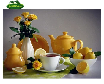 Full Diamond Embroidery Yellow Flower and Tea Cup Full Diamond Painting Cross Stitch Crystal Rhinestones Living Room Wall
Full Diamond Embroidery Yellow Flower and Tea Cup Full Diamond Painting Cross Stitch Crystal Rhinestones Living Room Wall