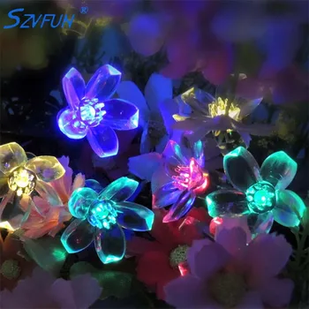 30 LED Solar Garden Light Peach Flower Led Solar Lamp 2 Modes solar led light outdoor waterproof Lampe Solaire Exterieur Etanche
30 LED Solar Garden Light Peach Flower Led Solar Lamp 2 Modes solar led light outdoor waterproof Lampe Solaire Exterieur Etanche
