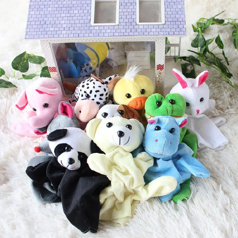 10PCS/lot Cartoon Animal Velvet Finger Puppet Finger Toy Finger Doll Baby Cloth Educational Hand Baby Toy Story
10PCS/lot Cartoon Animal Velvet Finger Puppet Finger Toy Finger Doll Baby Cloth Educational Hand Baby Toy Story