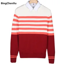 striped sweater mens slim fit sweater wool 2018 casual pullover men classic christmas sweaters for men - Classic Christmas Sweaters striped sweater mens slim fit sweater wool 2018 casual pullover men classic christmas sweaters for men - Classic Christmas Sweaters