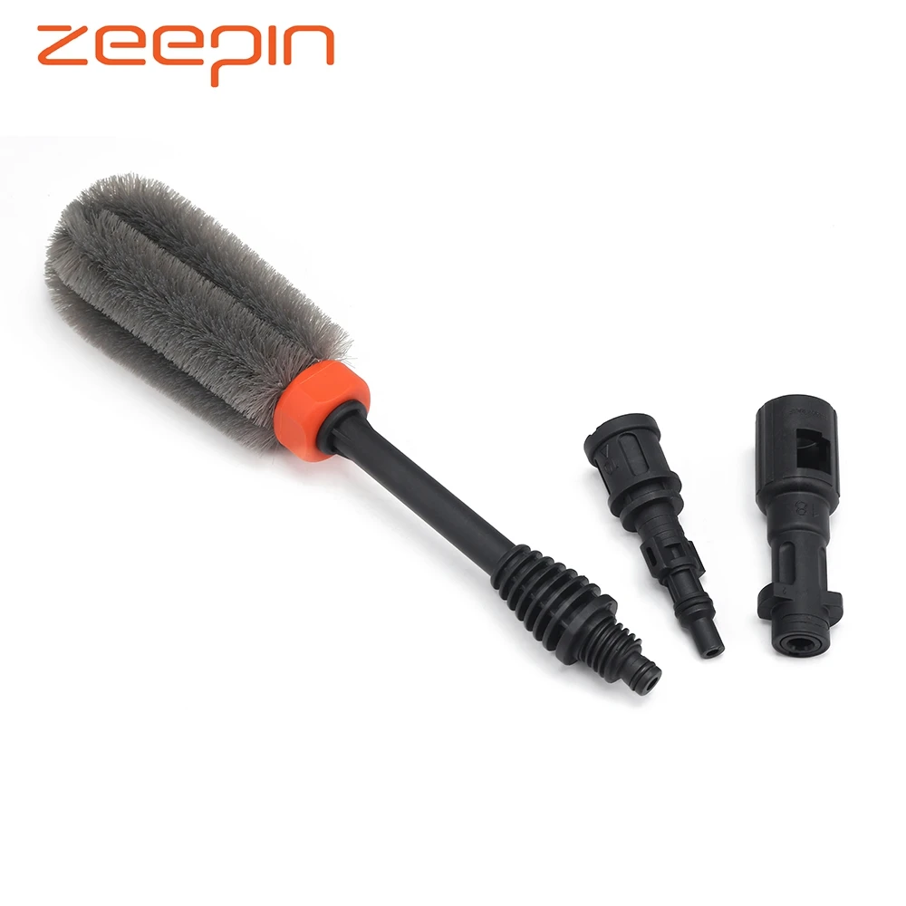 High-pressure Car Wheel Tire Washing Brush Rotating Cleaning Tool with Karcher Connector
High-pressure Car Wheel Tire Washing Brush Rotating Cleaning Tool with Karcher Connector