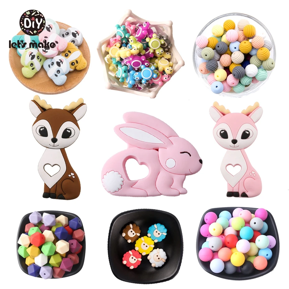 Let'S Make 5Pc Silicone 15Mm Teether Beads Hexagon Teething Tiny Rodents Cartoon Pearls 0-12 Months Silicone Rattle Baby Teether
Let'S Make 5Pc Silicone 15Mm Teether Beads Hexagon Teething Tiny Rodents Cartoon Pearls 0-12 Months Silicone Rattle Baby Teether