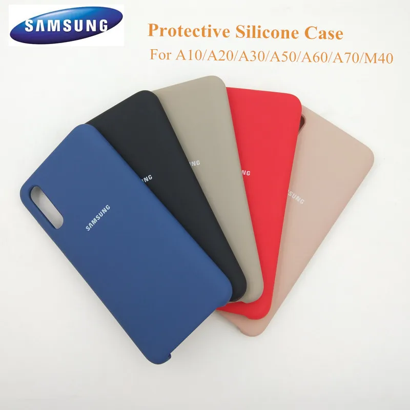 Galaxy A10/A20/A30/A40/A50/A60/A70/M40 Case Original Samsung Protective Silky Silicone Back Cover Soft-Touch Phone Shell For a50
Galaxy A10/A20/A30/A40/A50/A60/A70/M40 Case Original Samsung Protective Silky Silicone Back Cover Soft-Touch Phone Shell For a50