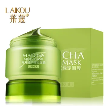1pcs LAIKOU MATCHA mud mask Face Masks Acne treatment Accuse oil blackhead removal deep pores cleanser Organic green tea mask
1pcs LAIKOU MATCHA mud mask Face Masks Acne treatment Accuse oil blackhead removal deep pores cleanser Organic green tea mask