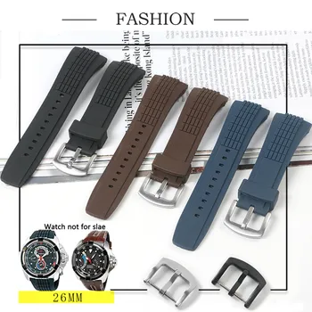 Black 26mm Nature Soft Durable Rubber Stainless Steel Pin Buckle Strap fit for Seiko VELATURA/SRH SCPC077 CPC077 WatchStrap+Tool
Black 26mm Nature Soft Durable Rubber Stainless Steel Pin Buckle Strap fit for Seiko VELATURA/SRH SCPC077 CPC077 WatchStrap+Tool