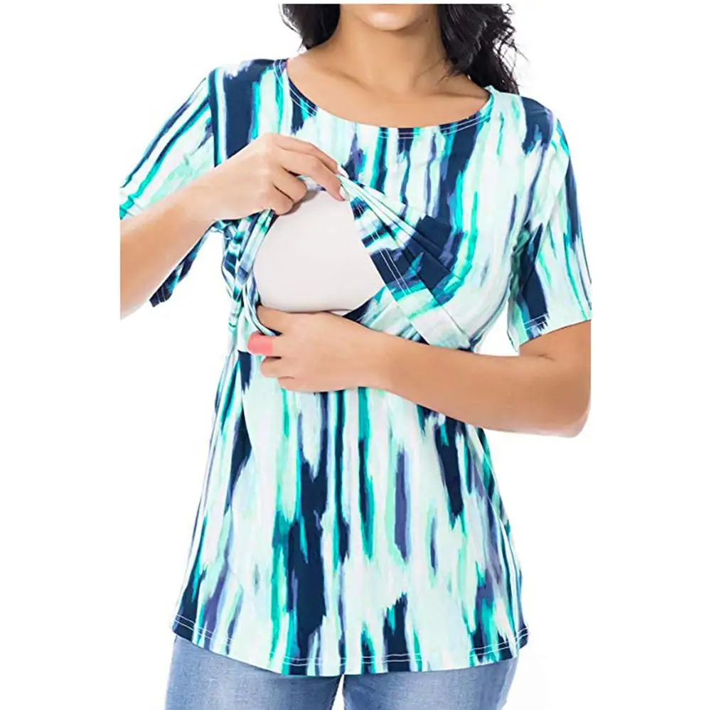 2019 New Summer Plus Size M-2XL Pregnancy Tee Ladies Pregnant Women Breastfeeding Print Short Sleeve Blouse Tops Summer Shirt A1
2019 New Summer Plus Size M-2XL Pregnancy Tee Ladies Pregnant Women Breastfeeding Print Short Sleeve Blouse Tops Summer Shirt A1