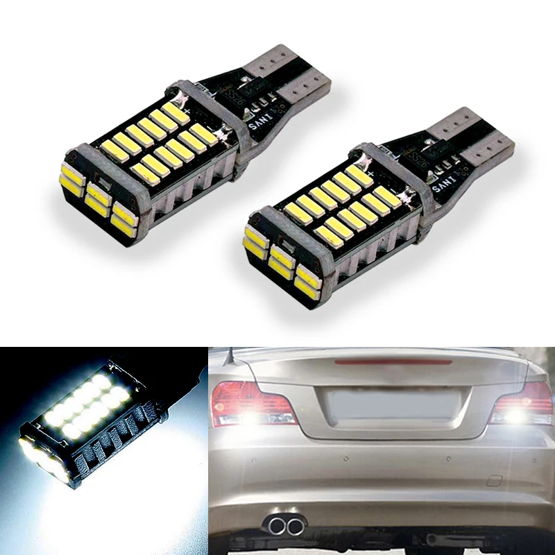 2x T15 LED Bulbs Canbus LED Backup Light W16W LED Bulbs reverse lamp For BMW 5 Series E60 E61 F10 F11 F07 E39 E90 Mini Cooper
2x T15 LED Bulbs Canbus LED Backup Light W16W LED Bulbs reverse lamp For BMW 5 Series E60 E61 F10 F11 F07 E39 E90 Mini Cooper