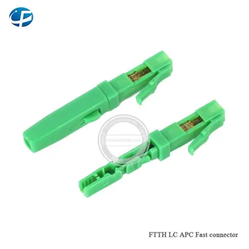 50pcs/lot LC APC Connector FTTH LC APC Single mode SM connector adapter fiber optic Pigtail fast LC APC Connector
50pcs/lot LC APC Connector FTTH LC APC Single mode SM connector adapter fiber optic Pigtail fast LC APC Connector
