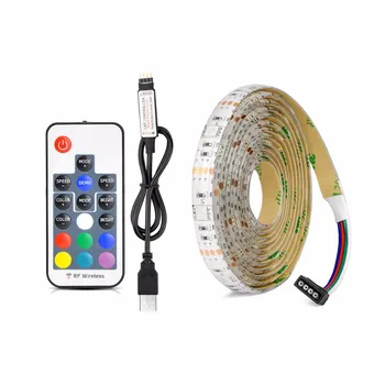 IP20 / IP65 1m 2m 3m 4m 5m DC 5V RGB Flexible USB led strip light 5050 SMD sting Ribbon Adhesive tape TV Background lighting
IP20 / IP65 1m 2m 3m 4m 5m DC 5V RGB Flexible USB led strip light 5050 SMD sting Ribbon Adhesive tape TV Background lighting