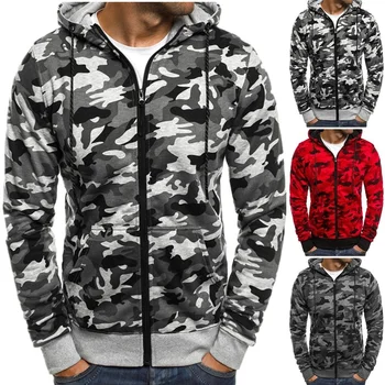 2018 Mens Streetwear spring autumn classic camouflage hoody jacket casual mens zipper jackets coats hooded overcoat men clothes
2018 Mens Streetwear spring autumn classic camouflage hoody jacket casual mens zipper jackets coats hooded overcoat men clothes