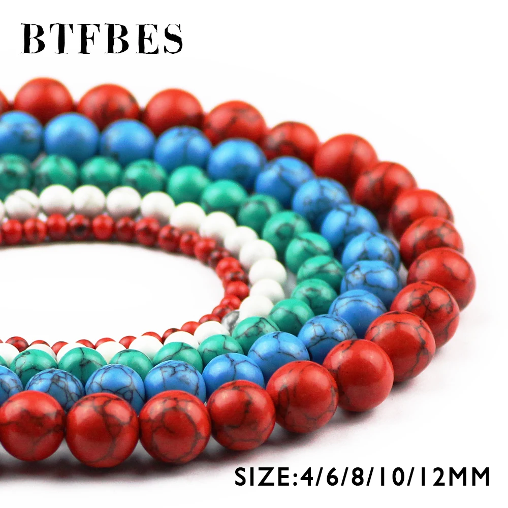 BTFBES AAA Red Synthetic Beads Natural Stone 4 6 8 10 12mm Round Loose Beads For Jewelry Bracelets Making Accessories DIY Ball
BTFBES AAA Red Synthetic Beads Natural Stone 4 6 8 10 12mm Round Loose Beads For Jewelry Bracelets Making Accessories DIY Ball
