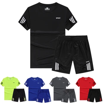 New Men Sport Running sets , Soccer Training Tracksuits Jersey Summer Fitness Sportswear Gym sports Sets soccer jerseys
New Men Sport Running sets , Soccer Training Tracksuits Jersey Summer Fitness Sportswear Gym sports Sets soccer jerseys