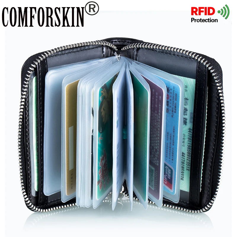 Anti-magnetic RFID Style Card Holders 2017 Brand Premium Genuine Leather Unisex Credit Multi-functional Style Card Case Wallet
Anti-magnetic RFID Style Card Holders 2017 Brand Premium Genuine Leather Unisex Credit Multi-functional Style Card Case Wallet