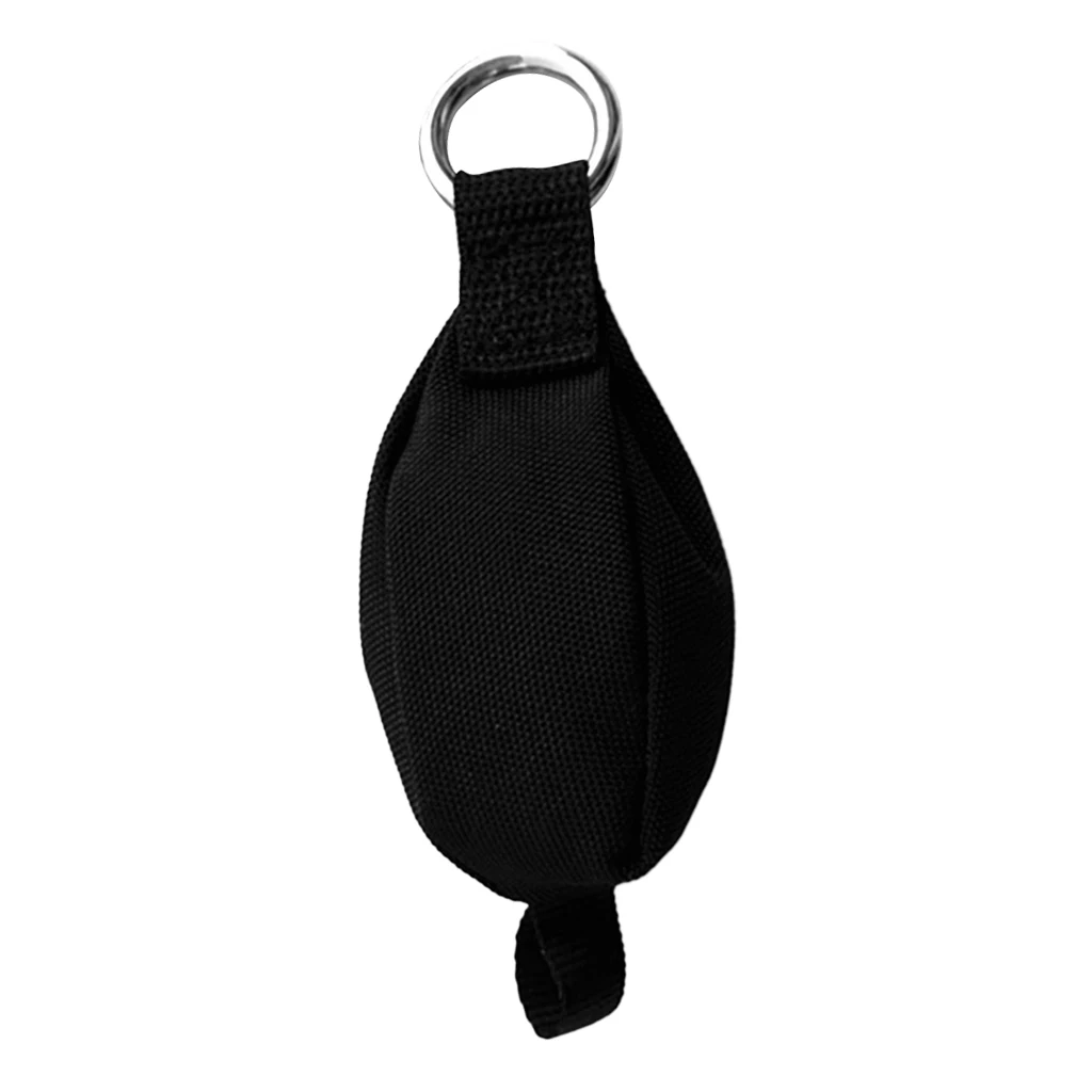 Durable Tree Surgeon Arborist Rock Climbing Rope Working Throw Weight Bag Attached with Stainless Steel Ring for Throw Line Durable Tree Surgeon Arborist Rock Climbing Rope Working Throw Weight Bag Attached with Stainless Steel Ring for Throw Line