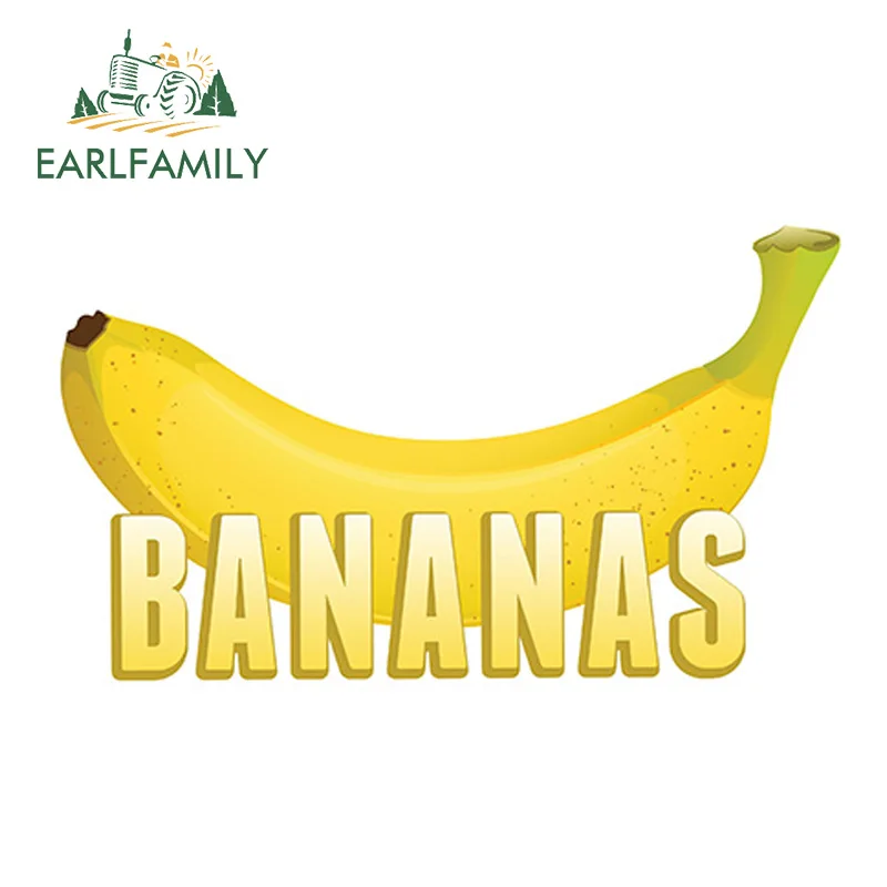 EARLFAMILY забавные наклейки в виде бананов 13 см х 7,6 см, Мультяшные Стикеры для стайлинга автомобиля, светоотражающие автомобильные наклейки, водонепроницаемые, «сделай сам», украшение автомобиля
EARLFAMILY забавные наклейки в виде бананов 13 см х 7,6 см, Мультяшные Стикеры для стайлинга автомобиля, светоотражающие автомобильные наклейки, водонепроницаемые, «сделай сам», украшение автомобиля