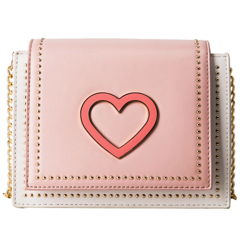Cute Contrast color Square bag 2019 Fashion New Quality PU Leather Women's Designer Handbag Rivet Chain Shoulder Messenger Bag
Cute Contrast color Square bag 2019 Fashion New Quality PU Leather Women's Designer Handbag Rivet Chain Shoulder Messenger Bag