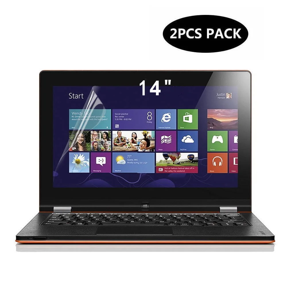 2X Anti-Glare Screen Protector Guard Cover for HP EliteBook 840 G1 14" 14-inch Screen
2X Anti-Glare Screen Protector Guard Cover for HP EliteBook 840 G1 14" 14-inch Screen