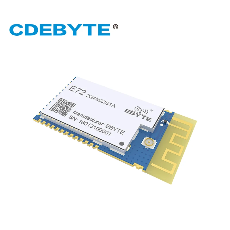 CC2630 Zigbee Module E72-2G4M23S1A 2.4GHz 23dBm SMD Transceiver 1500m 2.4g Transmitter Receiver IPX PCB Antenna CC2630 240MHz
CC2630 Zigbee Module E72-2G4M23S1A 2.4GHz 23dBm SMD Transceiver 1500m 2.4g Transmitter Receiver IPX PCB Antenna CC2630 240MHz