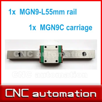 1pc 9mm width linear guide rail 55mm MGN9 + 1pc MGN MGN9C Blocks carriage for CNC
1pc 9mm width linear guide rail 55mm MGN9 + 1pc MGN MGN9C Blocks carriage for CNC