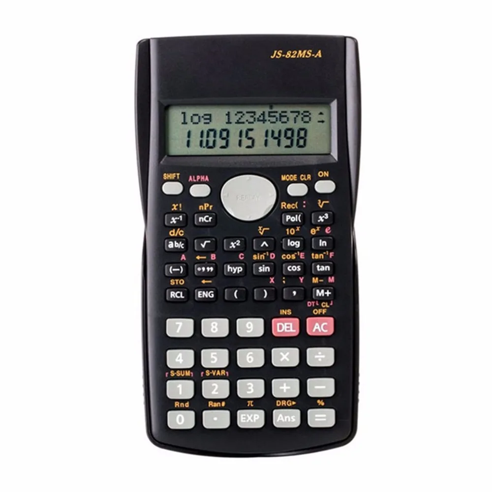 Multifunctional Math Calculator Handheld Silicone Science Pocket Calculator Solar Calculator Teaching Office
Multifunctional Math Calculator Handheld Silicone Science Pocket Calculator Solar Calculator Teaching Office