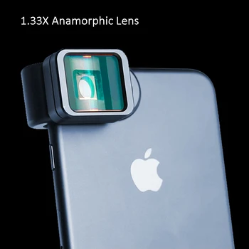 Universal 1.33X Anamorphic Lens Mobile Anamorphic Lens For Apple Samsung Huawei P30 Android Lens Clip Deformation Phone Lens
Universal 1.33X Anamorphic Lens Mobile Anamorphic Lens For Apple Samsung Huawei P30 Android Lens Clip Deformation Phone Lens