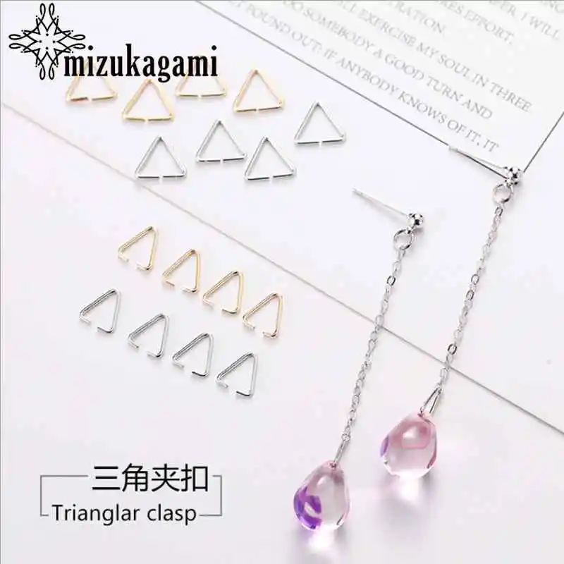 Golden Silver Metal Triangle End Cap Charms Tassels Charms Pendants 10pcs/lot For DIY Jewelry Accessories
Golden Silver Metal Triangle End Cap Charms Tassels Charms Pendants 10pcs/lot For DIY Jewelry Accessories