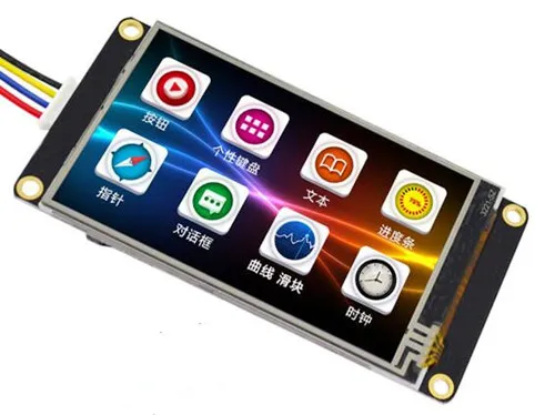3.2 inch USART HMI 262K SPI TFT LCD Touch Screen Module (Enhanced Ver.) EEPROM RTC Extend IO 240(RGB)*400 16MB FLASH
3.2 inch USART HMI 262K SPI TFT LCD Touch Screen Module (Enhanced Ver.) EEPROM RTC Extend IO 240(RGB)*400 16MB FLASH