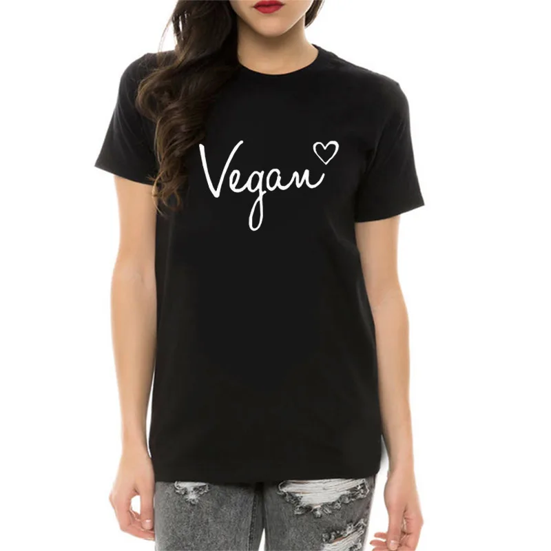 Vegan Women T-shirt Cotton Short Sleeves O-neck Summer Tops Streetwear Fashion Tee Shirt for Women Clothes 2019 New Trend
Vegan Women T-shirt Cotton Short Sleeves O-neck Summer Tops Streetwear Fashion Tee Shirt for Women Clothes 2019 New Trend