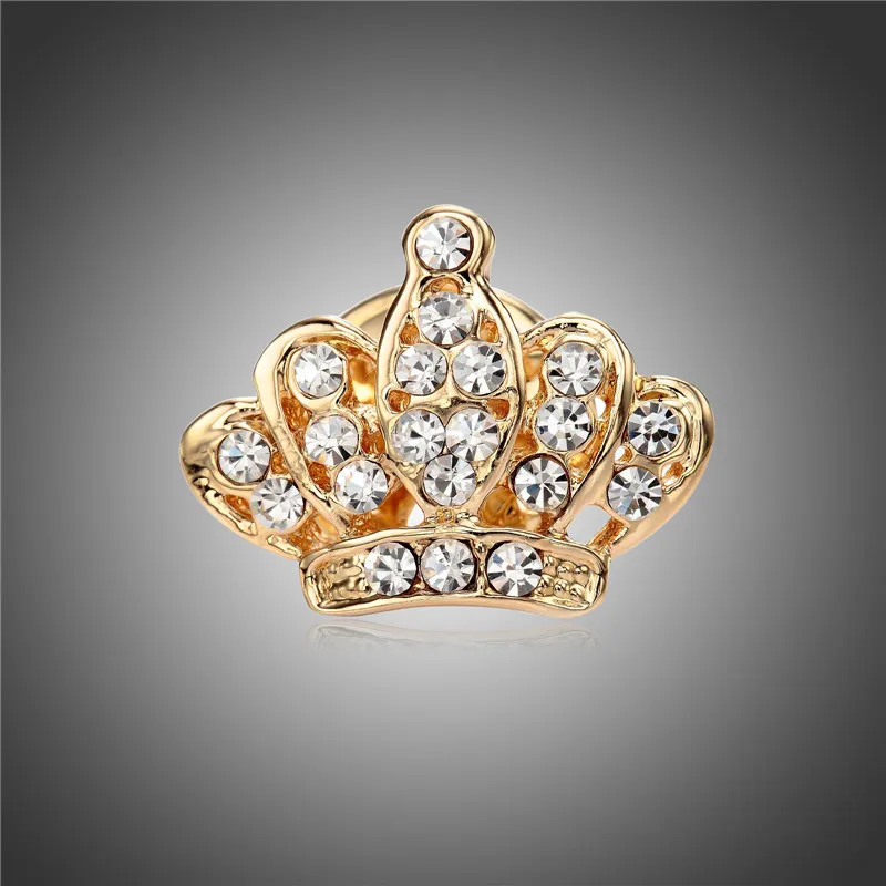 Фото Модные ювелирные изделия QCOOLJLY золотого цвета в форме короны - купить