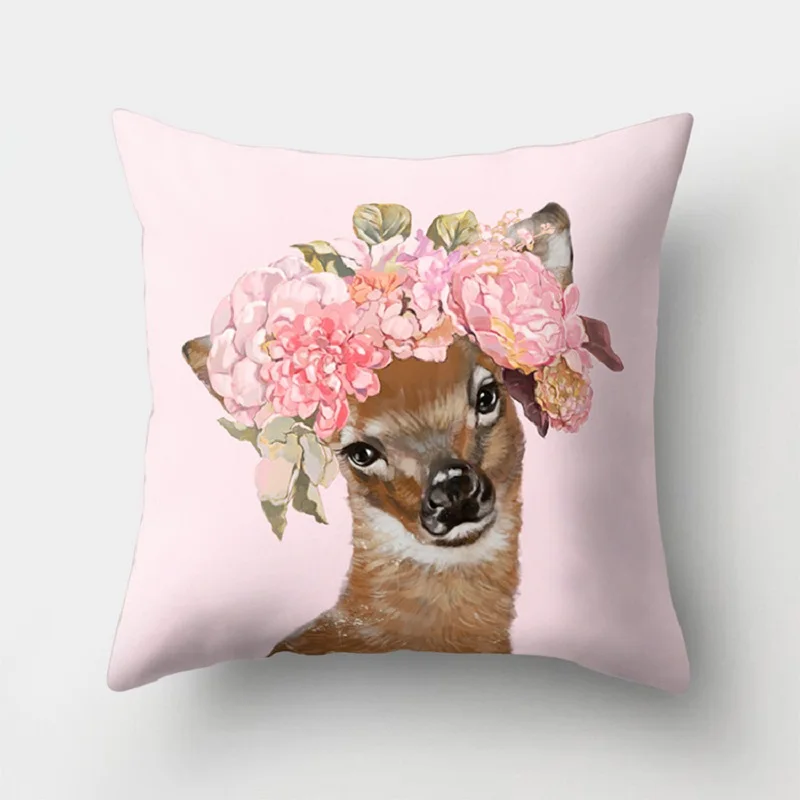 Animals Printed Back Cushion Covers Lovely Square Pillows Covers Decorative Throw Pillows for Sofa Room Car Decoration
Animals Printed Back Cushion Covers Lovely Square Pillows Covers Decorative Throw Pillows for Sofa Room Car Decoration