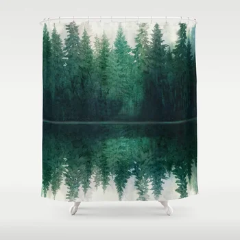 Mountain Lake Reflection Shower Curtain Decorative Waterproof Polyester Fabric 8 Sizes Shower Curtain 12 Hooks
Mountain Lake Reflection Shower Curtain Decorative Waterproof Polyester Fabric 8 Sizes Shower Curtain 12 Hooks