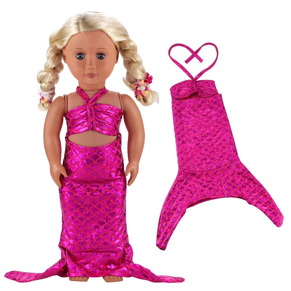 Fashion Handmade Mermaid Doll clothes 43 cm Accessories Our Generation Doll Clothes For America Girl Toys DIY Birthday Present
Fashion Handmade Mermaid Doll clothes 43 cm Accessories Our Generation Doll Clothes For America Girl Toys DIY Birthday Present