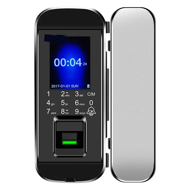 2000Users No Drill Security Biometric Fingerprint Door Lock for Glass Door Password Door Lock with ID Cards Voice Guide
2000Users No Drill Security Biometric Fingerprint Door Lock for Glass Door Password Door Lock with ID Cards Voice Guide