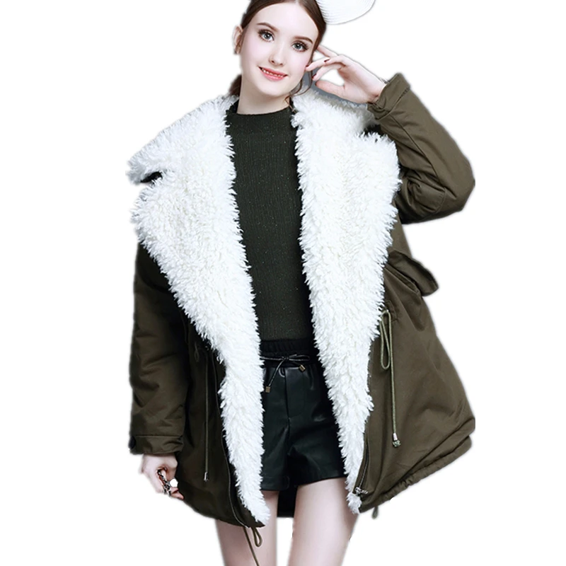 High Quality New Winter Jacket Women Plus Size Fashion Winter Coat Women Brand Top Grade Female Lambs Wool Coat Long Parka SUN99
High Quality New Winter Jacket Women Plus Size Fashion Winter Coat Women Brand Top Grade Female Lambs Wool Coat Long Parka SUN99