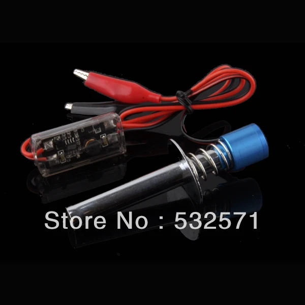 80100 Blue Upgraded Electronic Glow Plug Starter Igniter 6V - 24V For Nitro Jet-propelled RC Car Boat Helicopter
80100 Blue Upgraded Electronic Glow Plug Starter Igniter 6V - 24V For Nitro Jet-propelled RC Car Boat Helicopter