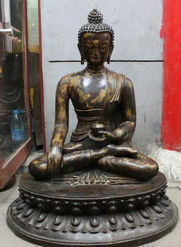 004985 38" Tibet Classical Buddhism Bronze Temple Shakyamuni Sakyamuni Buddha Statue
004985 38" Tibet Classical Buddhism Bronze Temple Shakyamuni Sakyamuni Buddha Statue