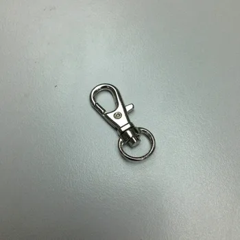 32 x 13 mm mini swivel claps hook silver metal dog Clip Hook Alloy hook Buckle 100pcs/lot
32 x 13 mm mini swivel claps hook silver metal dog Clip Hook Alloy hook Buckle 100pcs/lot