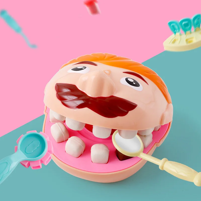 Pretend Play Dentist Check tools Teeth plasticine Model Set Medical Kit Educational Role Play Simulation Learning Toys For kids
Pretend Play Dentist Check tools Teeth plasticine Model Set Medical Kit Educational Role Play Simulation Learning Toys For kids