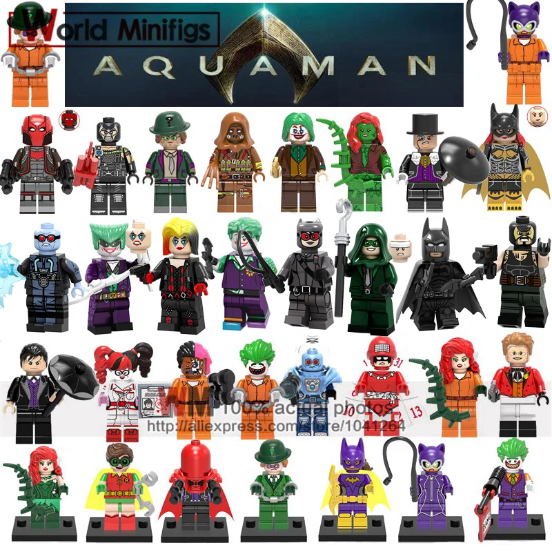 Single Building Blocks DC super hero Bane Riddler Scarecrow Joker Poison Ivy Penguin Batgirl Red Hood Toys Gifts
Single Building Blocks DC super hero Bane Riddler Scarecrow Joker Poison Ivy Penguin Batgirl Red Hood Toys Gifts