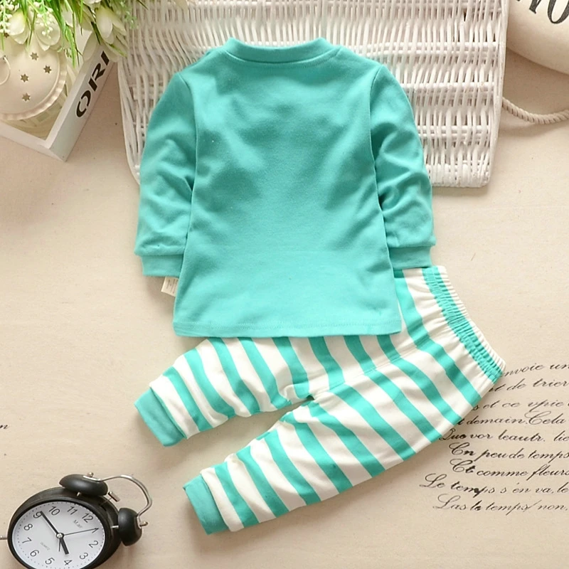 2017 new style baby clothing baby boy clothes cute Bear Long sleeve baby climbing newborn clothes infant clothing set (2)