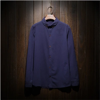 Cotton and linen shirt men fashion casual mens shirt Asian size S - 5XL shirts Navy blue green white khaki
Cotton and linen shirt men fashion casual mens shirt Asian size S - 5XL shirts Navy blue green white khaki