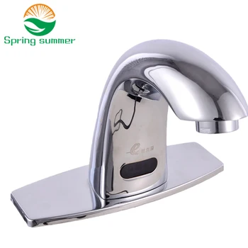 SPRING SUMME Bathroom Automatic Hands Touch Free Sensor Faucets water saving Inductive electric Water Tap battery power cold wa
SPRING SUMME Bathroom Automatic Hands Touch Free Sensor Faucets water saving Inductive electric Water Tap battery power cold wa