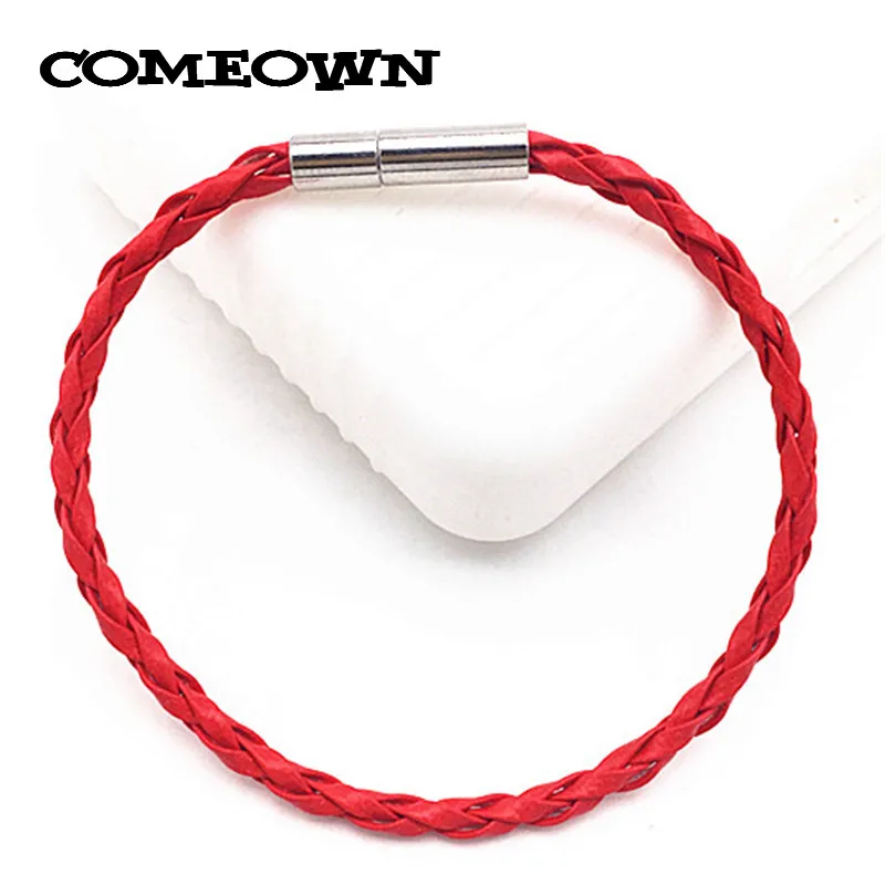 COMEOWN 10pcs Faux Braided Leather Charms Bracelets&Bangles Cords with Stainless Steel Bayonet Clasp DIY Jewelry Bracelets
COMEOWN 10pcs Faux Braided Leather Charms Bracelets&Bangles Cords with Stainless Steel Bayonet Clasp DIY Jewelry Bracelets