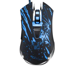 2017 New Professional 6D USB Wired Optical Gaming Mouse PC Computer Game Mouse Cable Mice for Dota 2 LOL CSGO Gamer Player