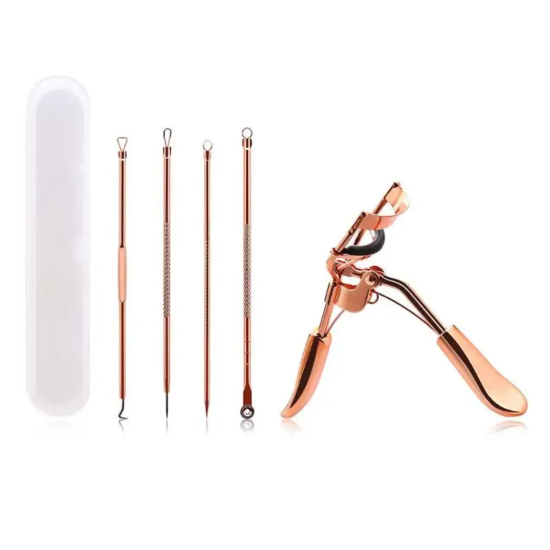 Professional 4x Antibacterial Acne Needle + 1x Rose Gold Eyelash Curler Eye lashes Curling Clip Eyelash Cosmetic Makeup Tools
Professional 4x Antibacterial Acne Needle + 1x Rose Gold Eyelash Curler Eye lashes Curling Clip Eyelash Cosmetic Makeup Tools