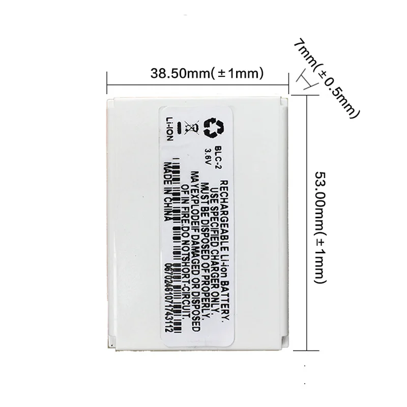 Replacement Battery for NOKIA 1260 2260 3310 3315 3320 3330 3335 3350 3360 3390 3410 3510 3520 3530 3550 3589 3595 Batteries
Replacement Battery for NOKIA 1260 2260 3310 3315 3320 3330 3335 3350 3360 3390 3410 3510 3520 3530 3550 3589 3595 Batteries