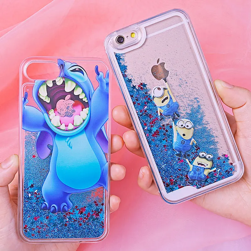 Cartoon Glitter Case For iPhone X 10 8 8Plus Dynamic Liquid Hard Plastic Back Cover For iPhone 7 7Plus 6 6s 6Plus Cute Shell
Cartoon Glitter Case For iPhone X 10 8 8Plus Dynamic Liquid Hard Plastic Back Cover For iPhone 7 7Plus 6 6s 6Plus Cute Shell
