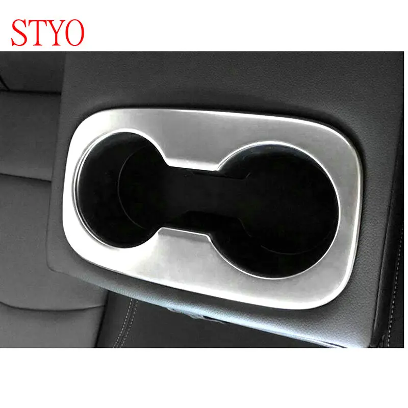 STYO Car stainless Rear Seat Cup holder Moulding Cover trim for Chevrolet CRUZE 2017 2018
STYO Car stainless Rear Seat Cup holder Moulding Cover trim for Chevrolet CRUZE 2017 2018