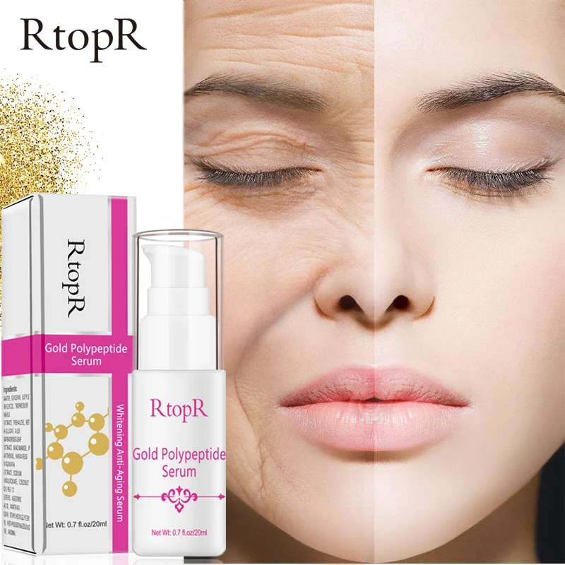 Gold Polypeptide Serum Argireline Repair Skin Anti-aging Hyaluronic Acid Whitening Face Skin Care Essence Anti Wrinkle TSLM2
Gold Polypeptide Serum Argireline Repair Skin Anti-aging Hyaluronic Acid Whitening Face Skin Care Essence Anti Wrinkle TSLM2